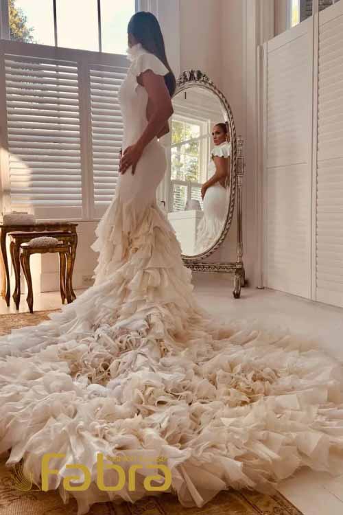 لباس عروس جنیفر لوپز